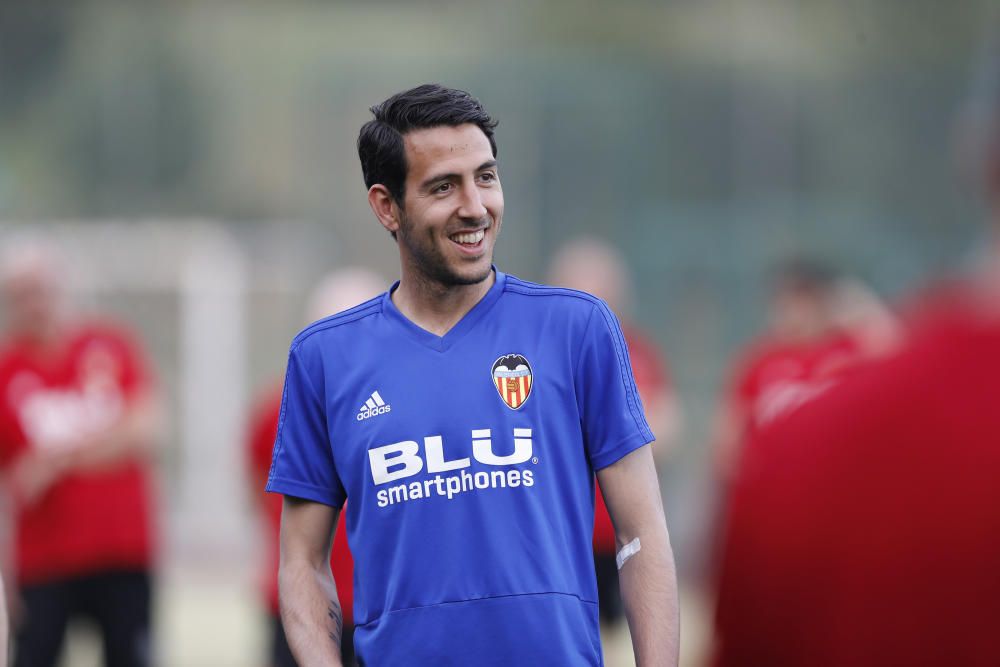 Final de Copa: El Valencia CF se entrena en Jerez