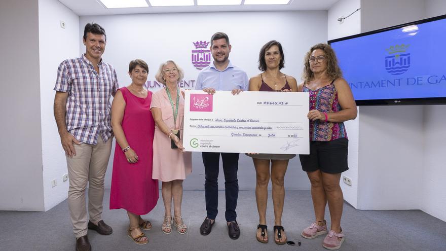 El Club de Rem CIA Gandia recauda más de 8.500 euros en el III Reto Solidario &quot;24 horas remando&quot;