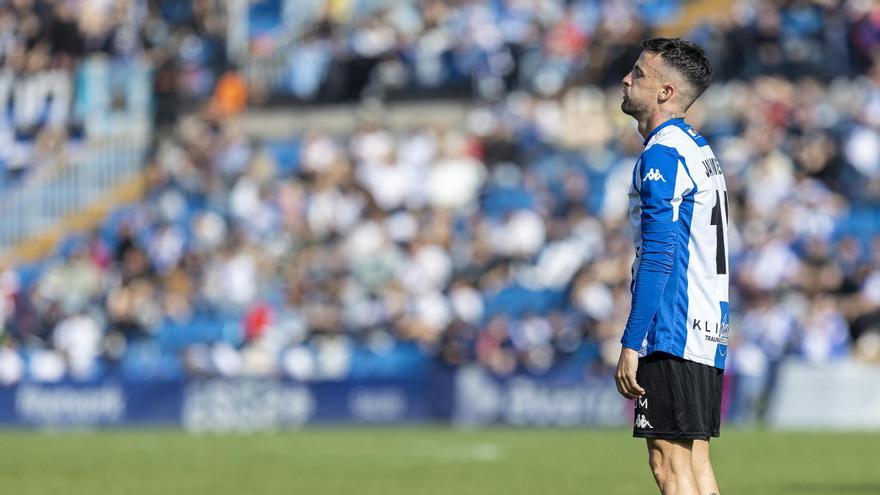 Javi Moreno no iniciará la temporada con el Hércules