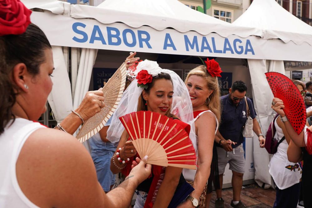 Último día de Feria en el Centro de Málaga