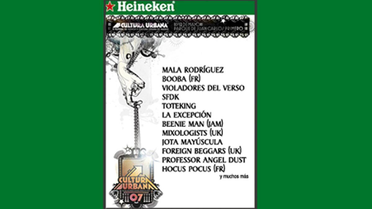 Heineken con la Tercera Edición de Cultura Urbana