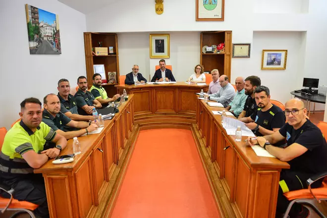 Galería | Así ha sido la junta local de seguridad en Jaraíz de la Vera