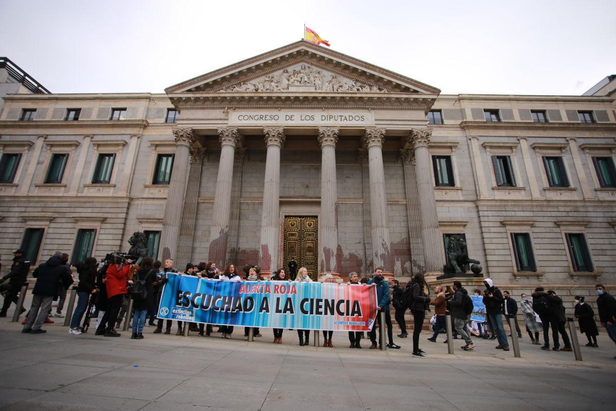 La protesta fue impulsada por científicos-activistas