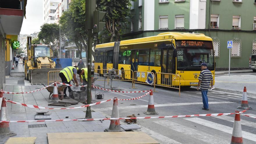 Obras de la MetroGuagua.