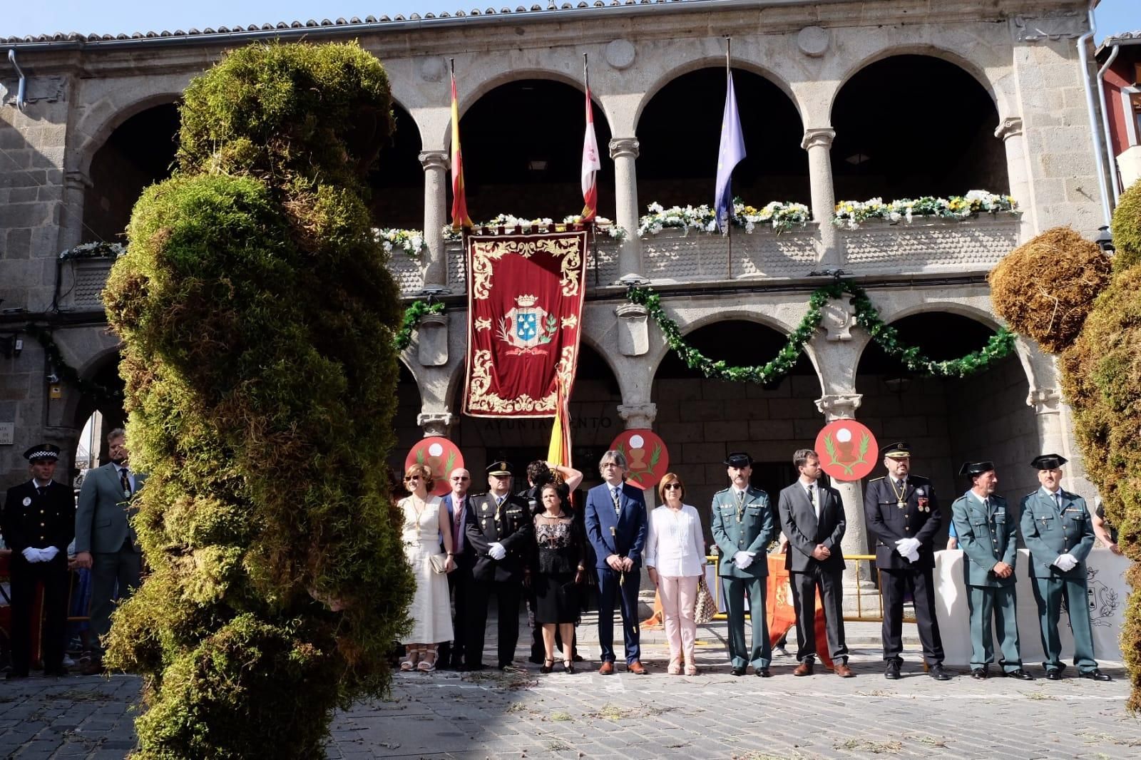 Béjar (Salamanca) celebra la festividad del Corpus Christi con sus Hombres de Musgo