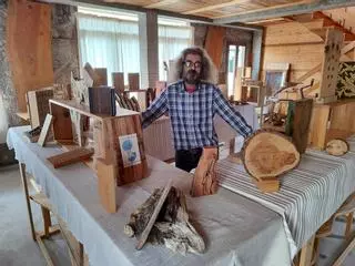 A Biblioteca de Madeiras do Mundo de Agustín Bastón, en Cangas