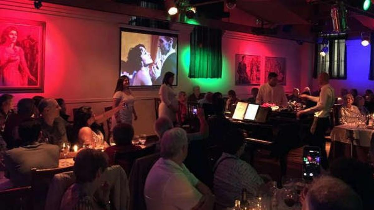 La Castafiore, restaurante espectáculo en Madrid.