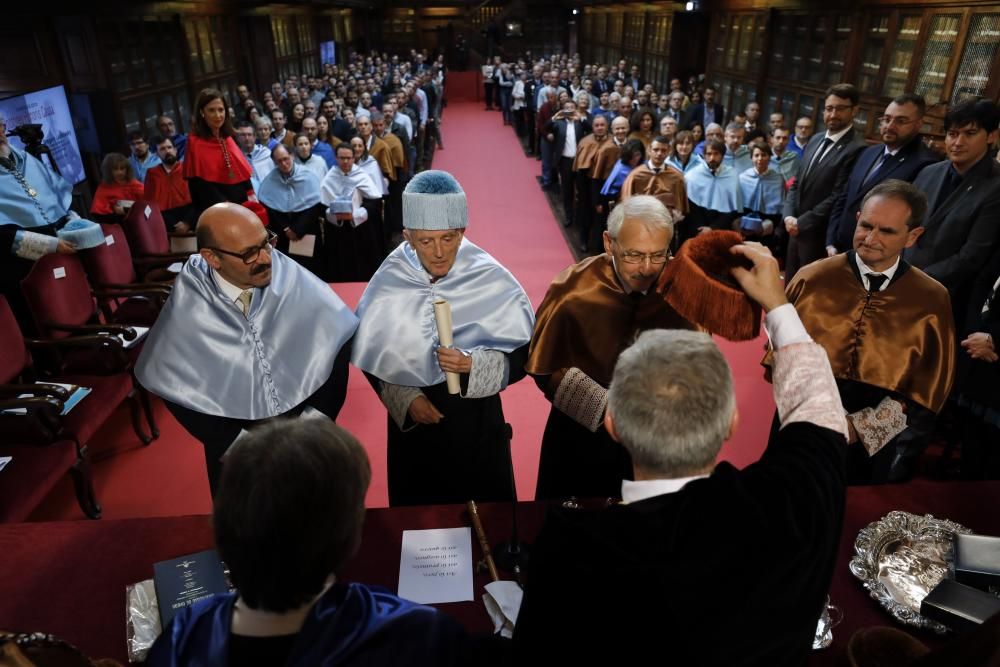 Investidura de los nuevos Honoris Causa de la Universidad de Oviedo