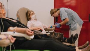 Pacientes de la Unidad del Dolor del Hospital de La Princesa en Madrid.