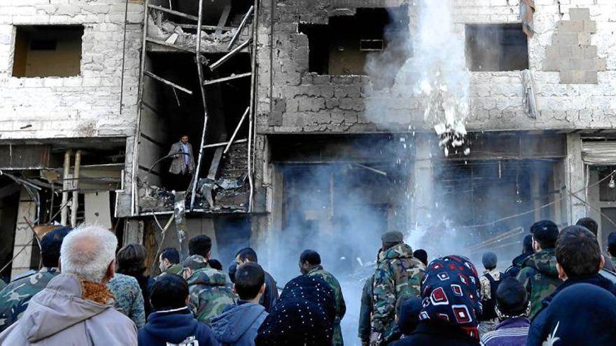El Estado Islámico golpea en Damasco con tres explosiones