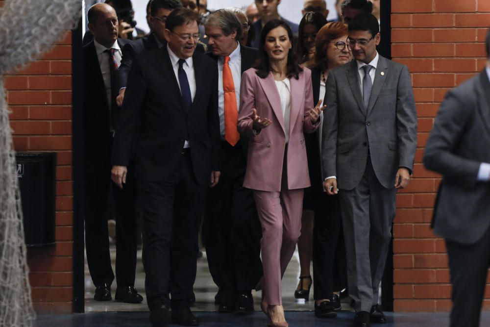 La reina Letizia asiste a los Premios de la Fundación Princesa de Girona de Investigación Científica en la UPV