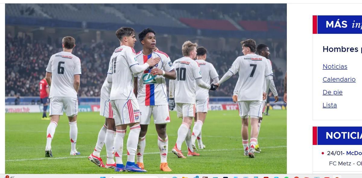 Endrick es feliz en el Olympique de Lyon