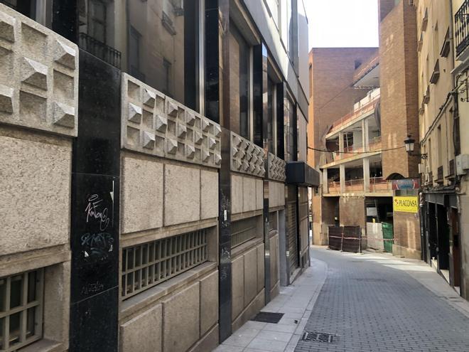 La calle Clavellinas de Cáceres