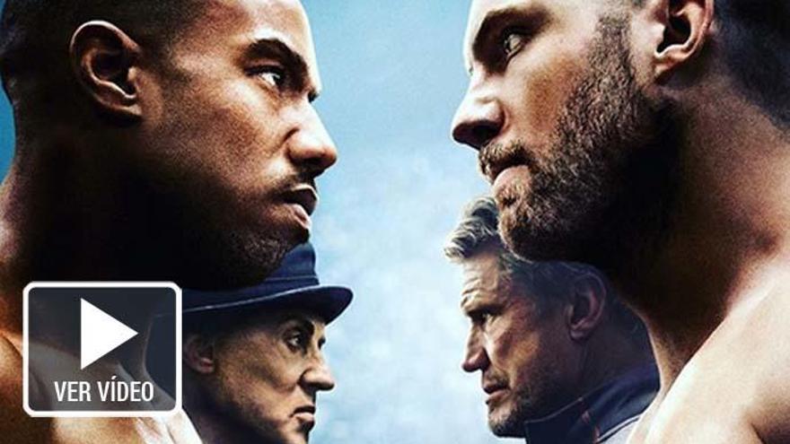 Rocky Balboa e Ivan Drago, cara a cara en el épico póster de &#039;Creed 2&#039;