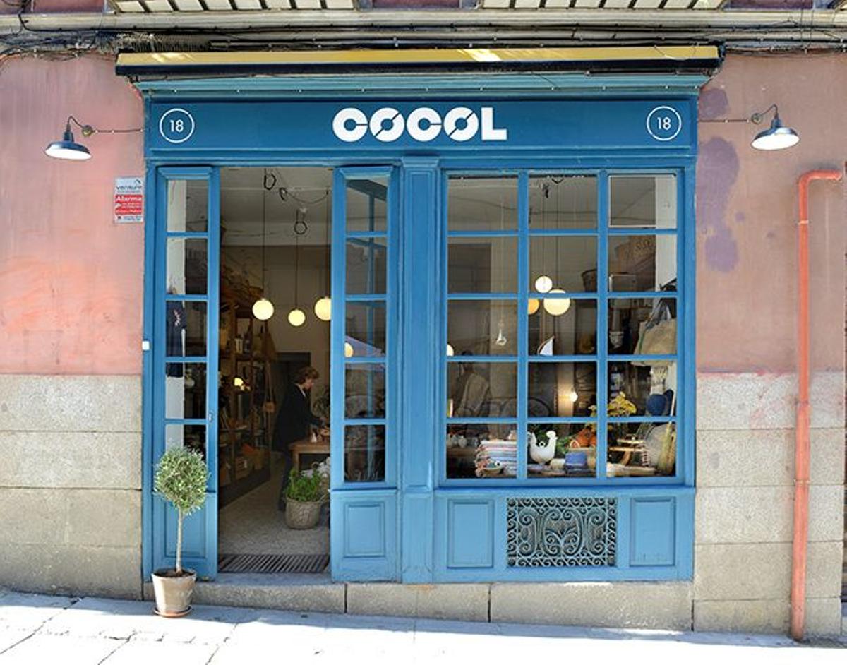 Fachada de la tienda Cocol, en Madrid