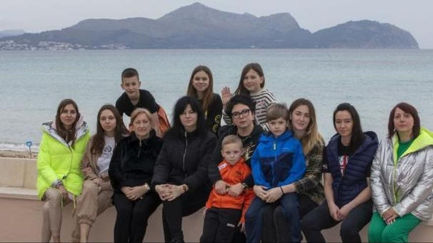 Acogida de refugiados de Ucrania en Mallorca: donde caben dos, caben dieciséis
