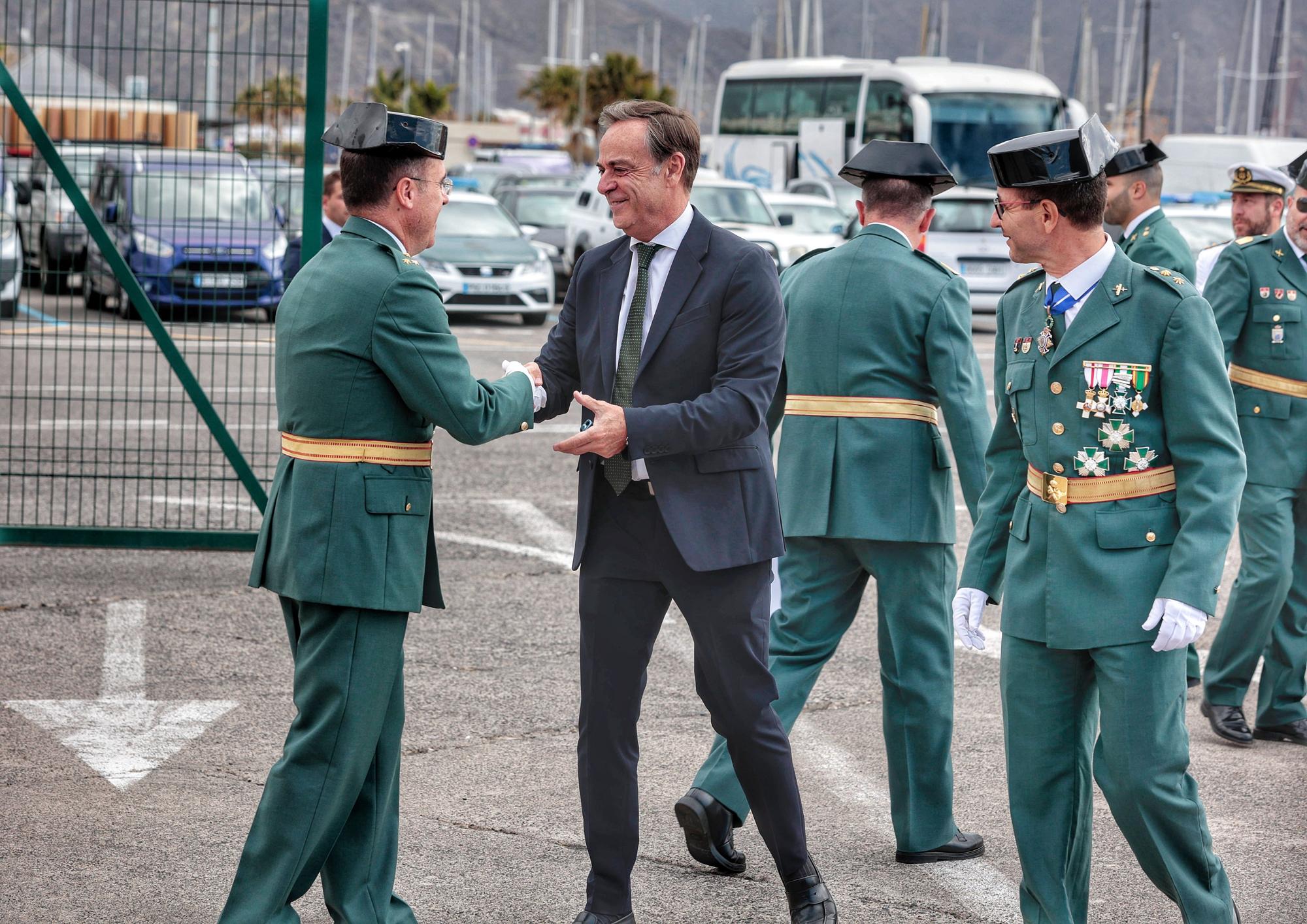 Acto de celebración del 179 aniversario de la fundación de la Guardia Civil