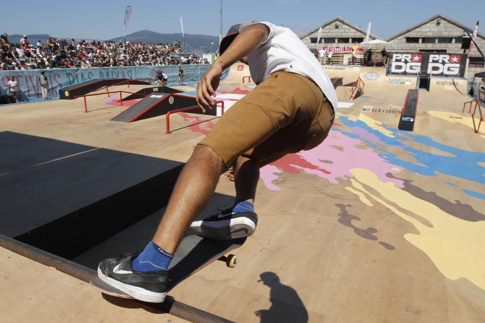 Los ''skaters'' dieron lo mejor de sí mismos en las semifinales de O Marisquiño.