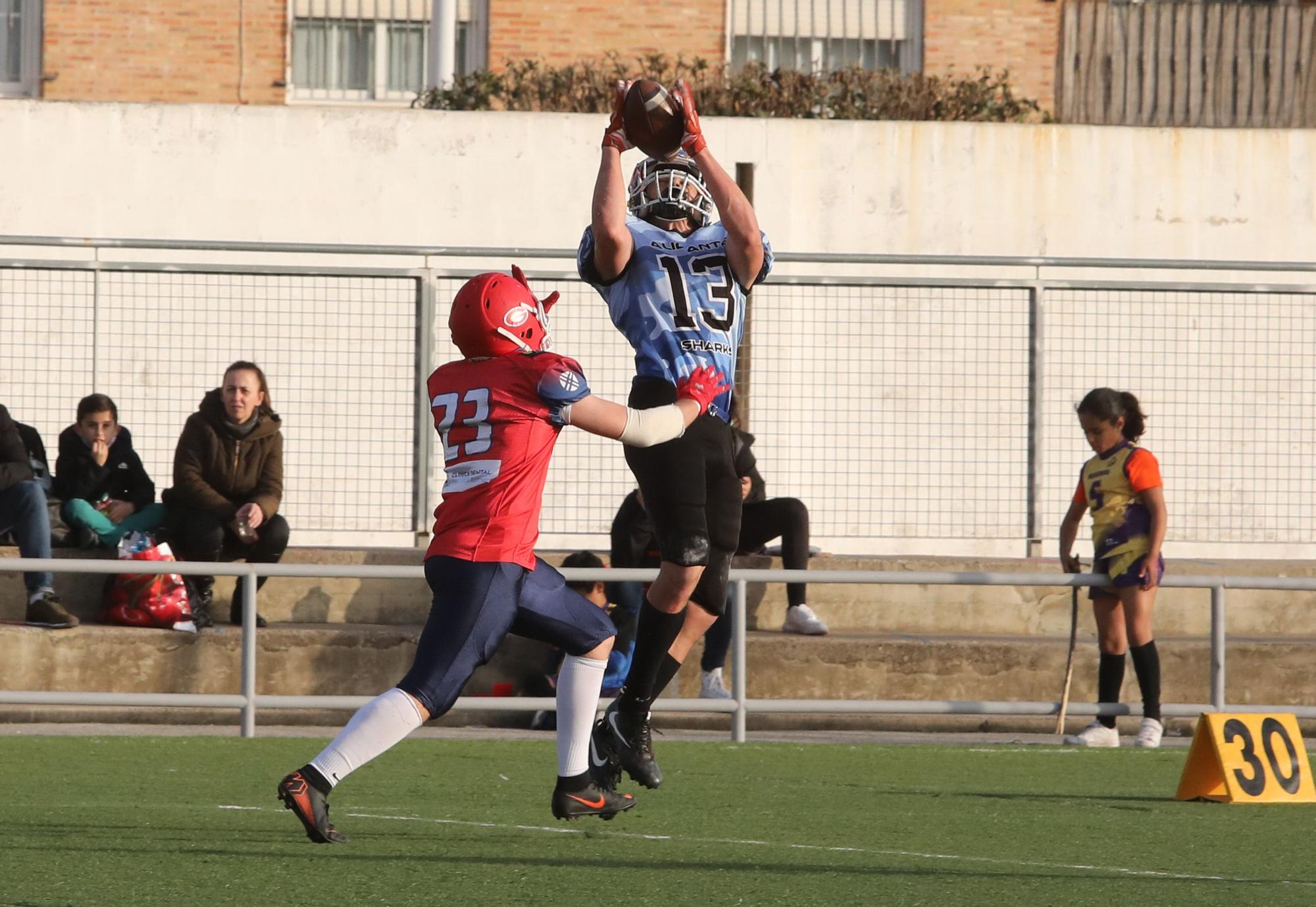 Valencia Giants contra Alicante Sharks de LNFA Serie B