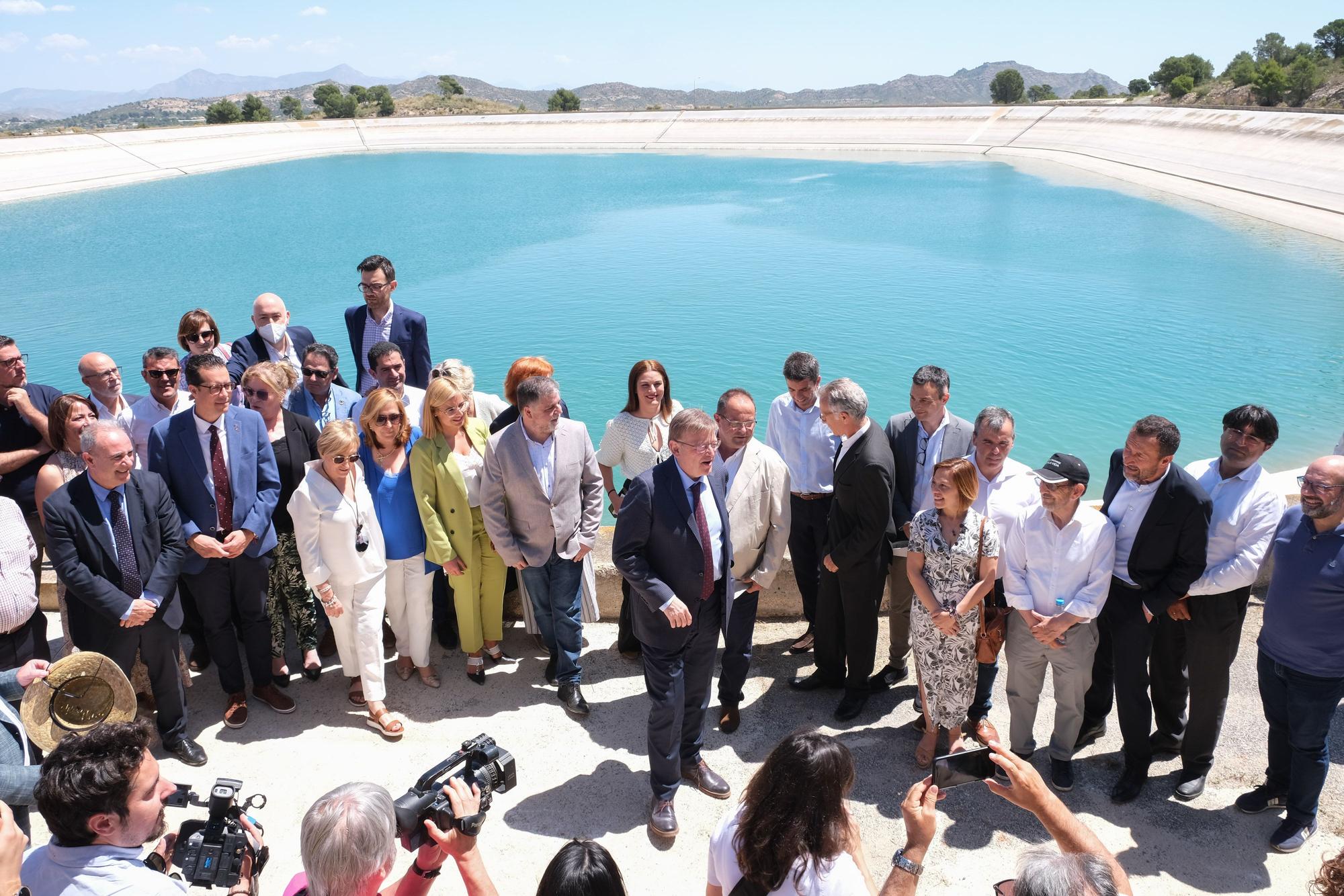 La provincia de Alicante recibe el primer gran trasvase del Júcar en 600 años