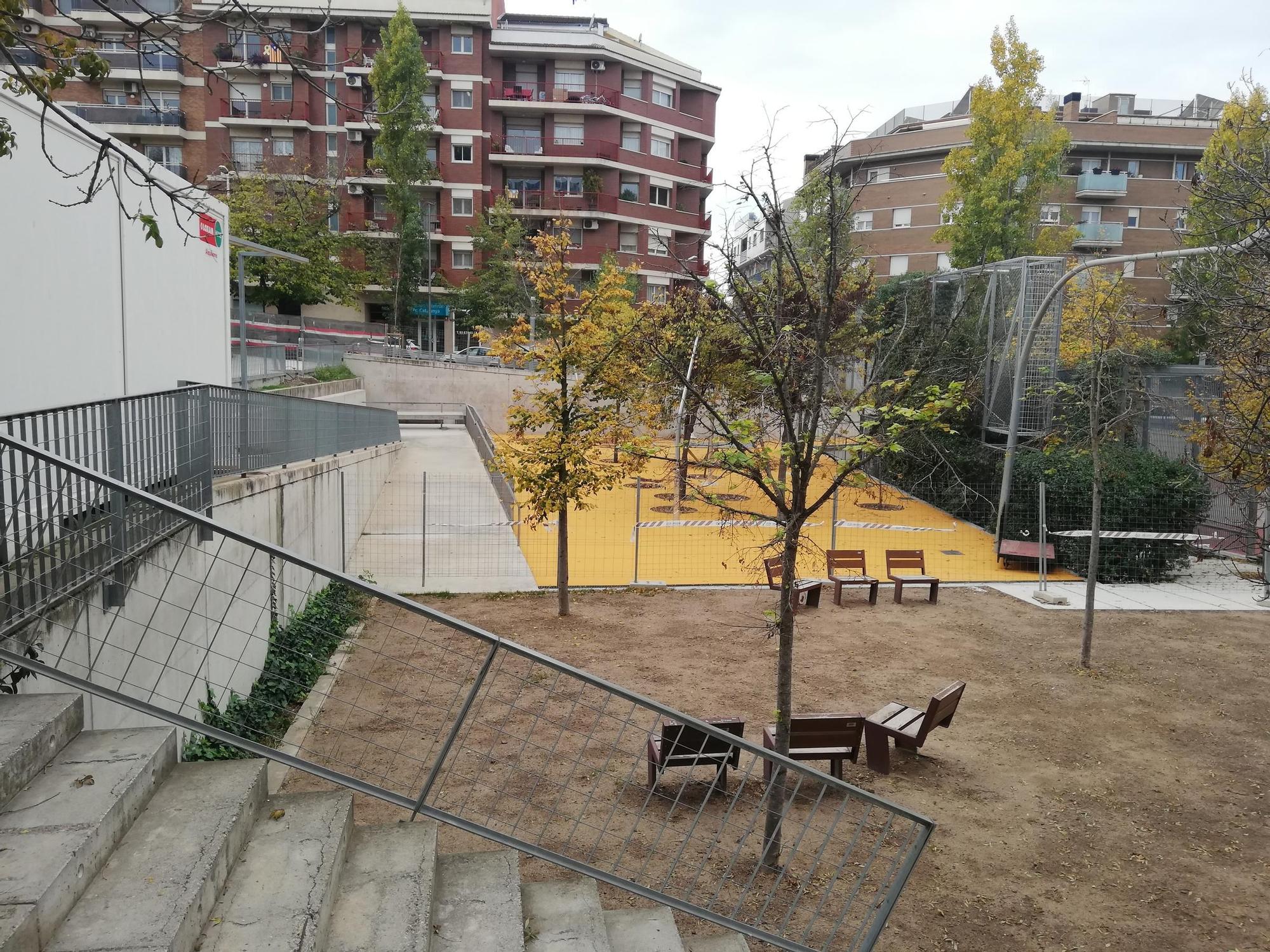 Així es veu el parc Vila Closes de Manresa avui dia