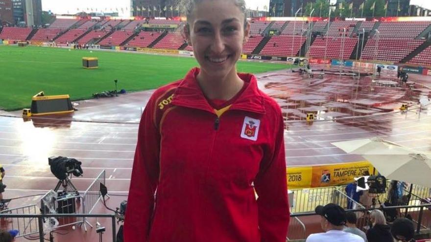 Claudia Conte pulveriza su récord de España sub-20