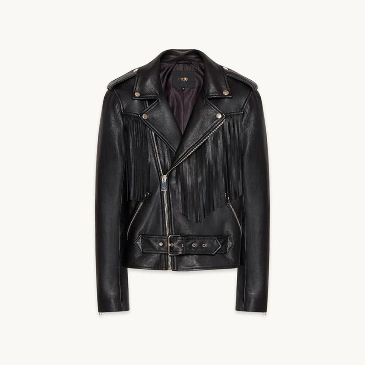 Los imprescindibles de Maje en rebajas: biker negra