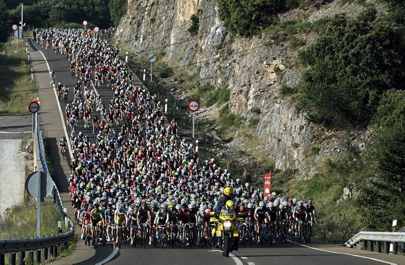 Carrera ciclista Quebrantahuesos 2014