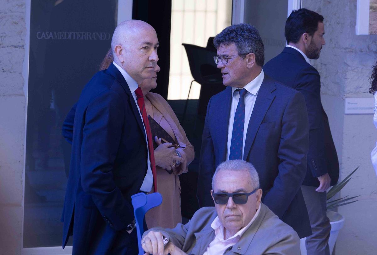 Pedro Sánchez asiste al acto en Casa Mediterráneo por el Día del Exilio