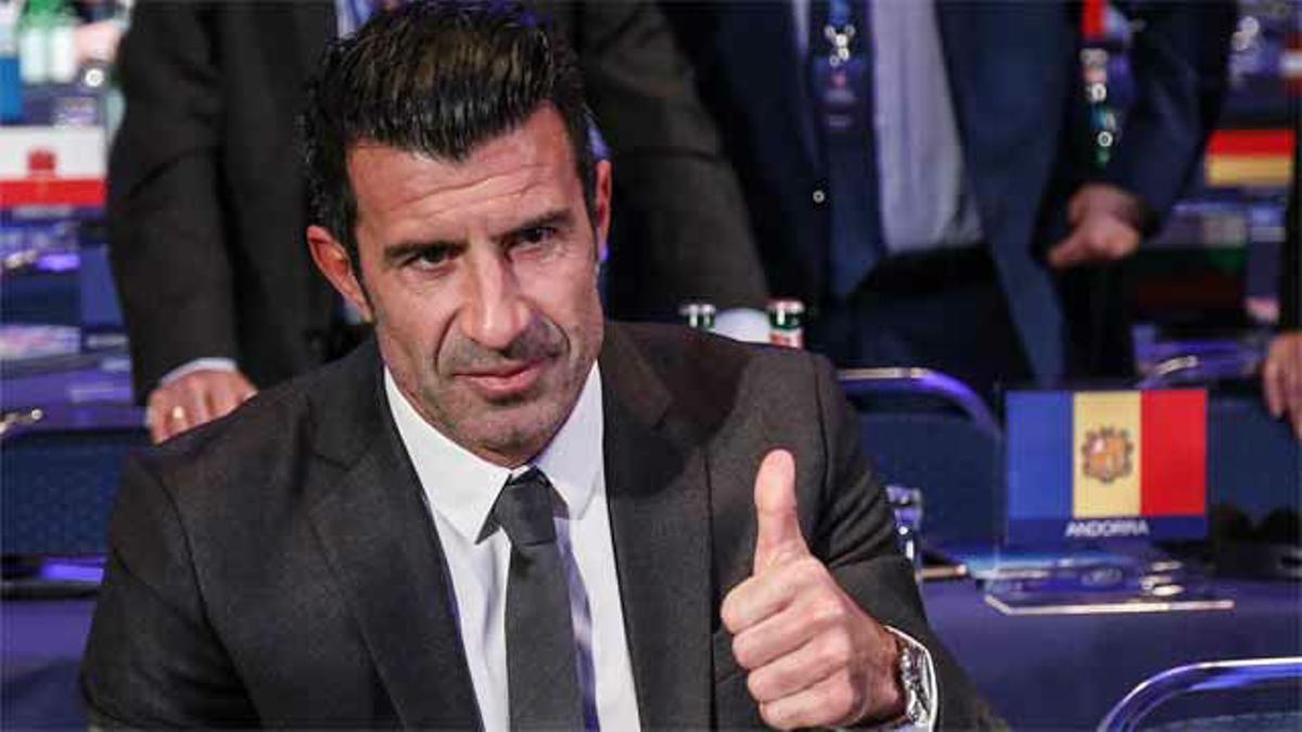 Figo: "City, Juventus, Barcelona son favoritos; el Madrid siempre está ahí"