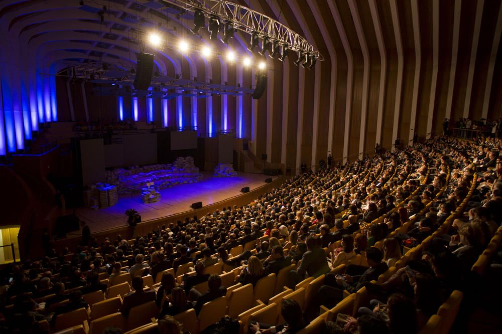 Gala de los Premios Levante-EMV en el Palau de les Arts.