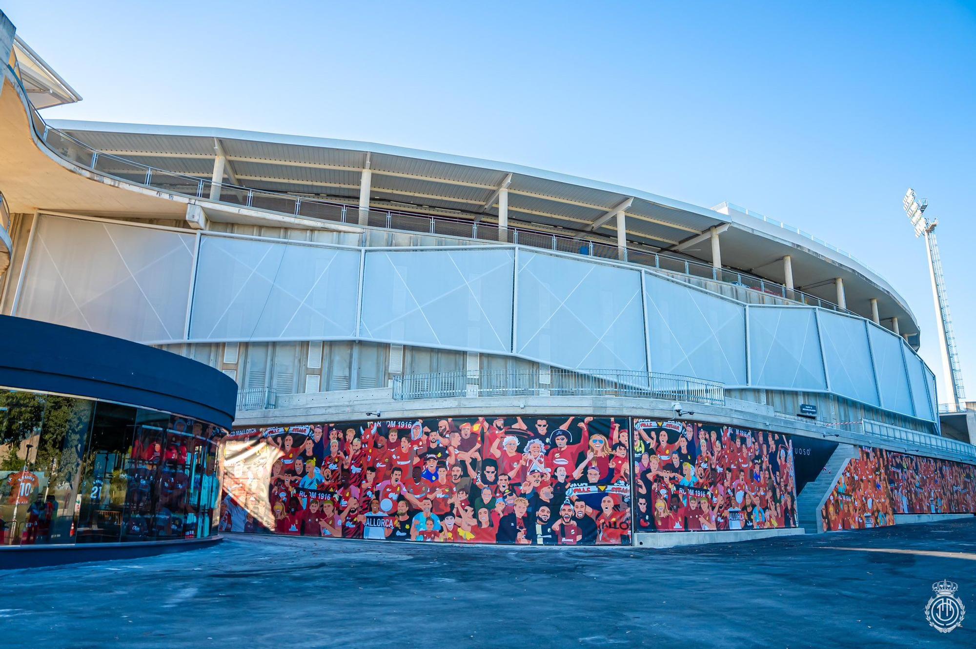 Las mejores fotos del estadio de Son Moix tras la reforma, el renovado campo del RCD Mallorca: