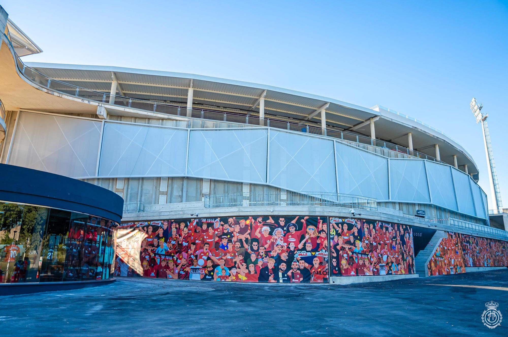 Las mejores fotos del estadio de Son Moix tras la reforma, el renovado ...