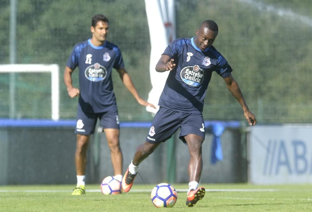 Cuarto entrenamiento de la semana - El domingo, el Dépor recibe al Athletic en Riazor.