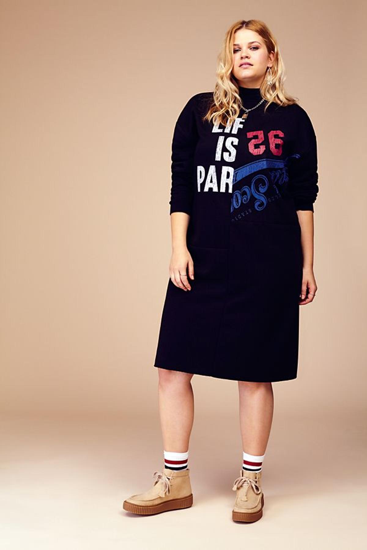 Asos: vestido negro