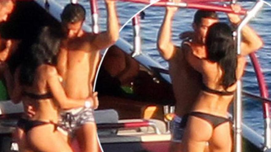 Cristiano Ronaldo, en Ibiza con amiguitos... y ligue