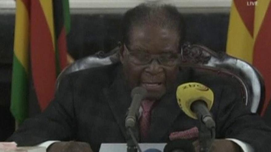 Mugabe se niega a dimitir como presidente de Zimbabue