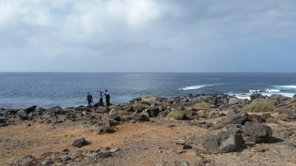 Dispositivo de búsqueda del pescador desaparecido en Lanzarote