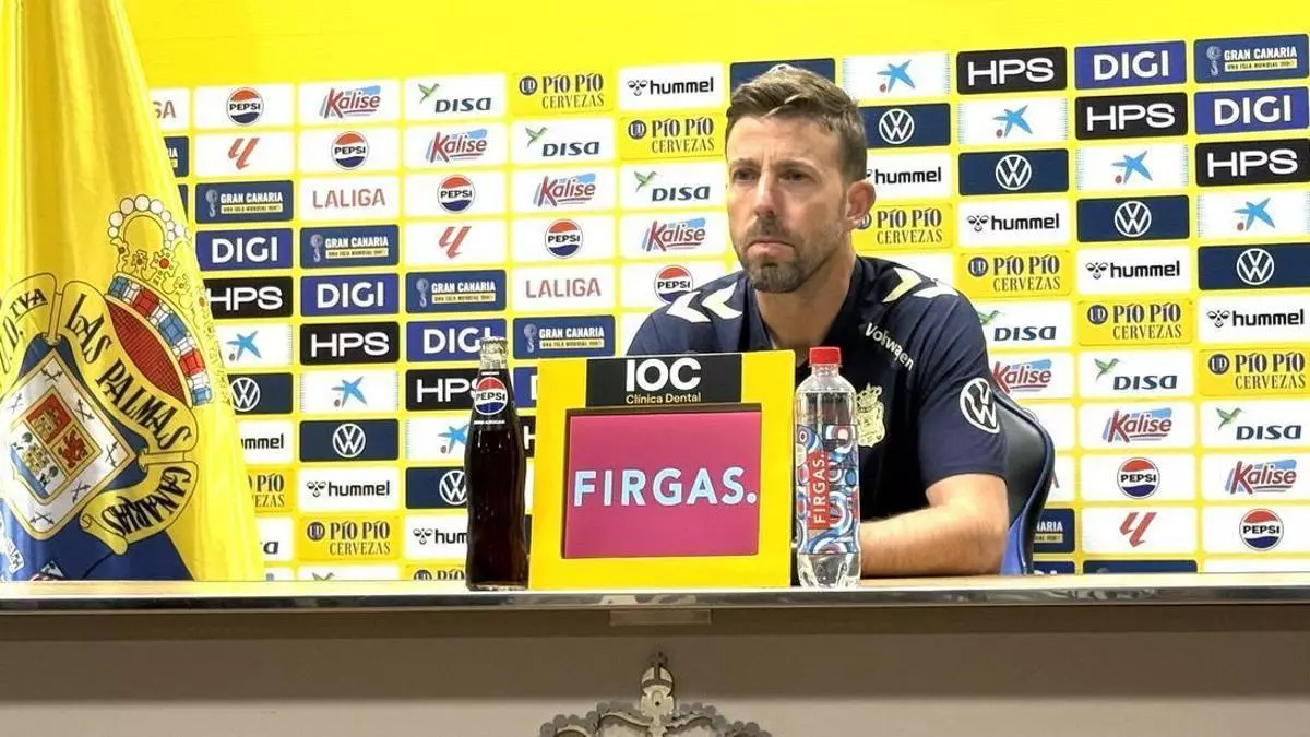 Luis García, a lo Mel Gibson en Braveheart: "Seguimos en la guagua y tengo la ilusión de subir"