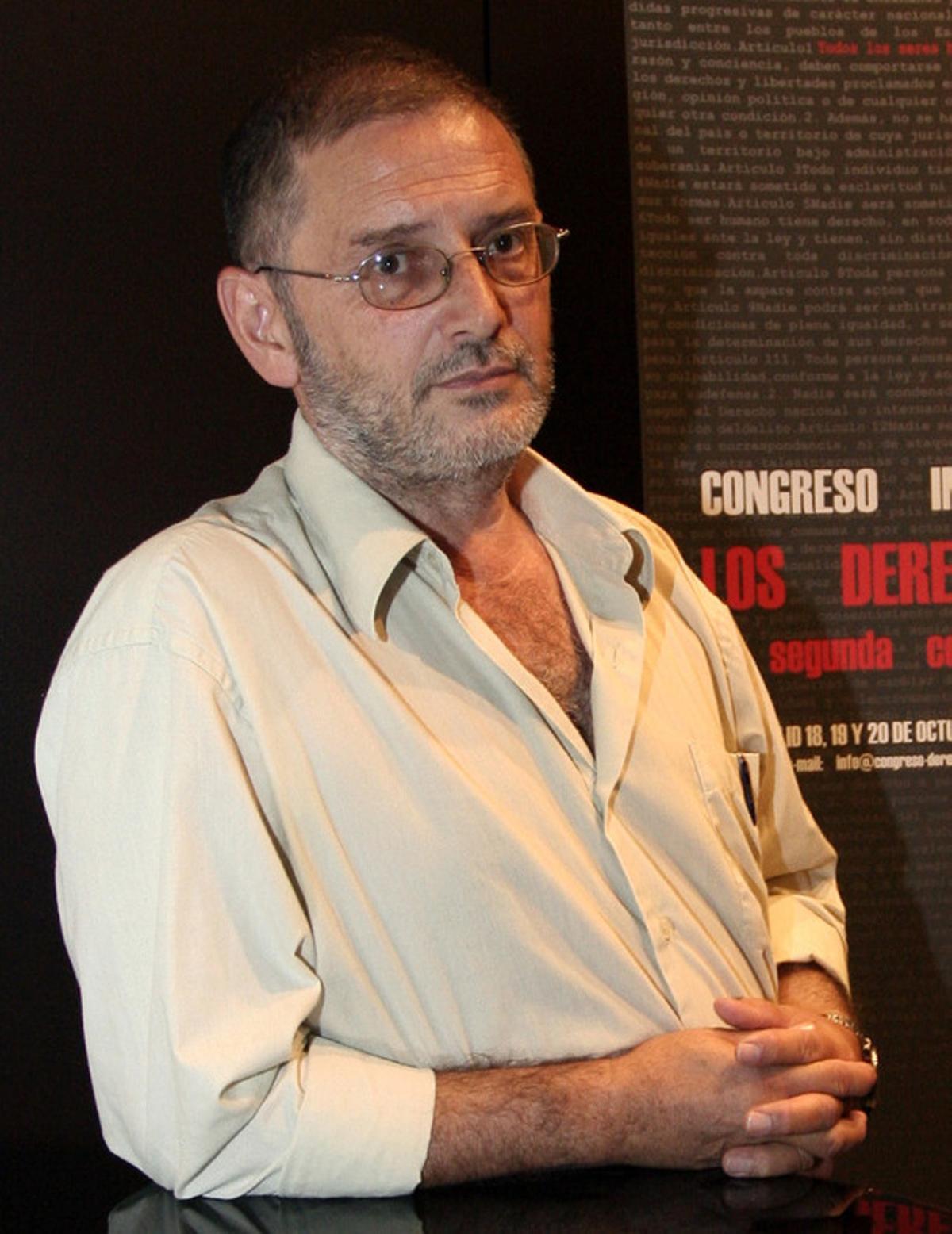 L’historiador israelià Meir Margalit, fundador i coordinador del Comitè Israelià contra les Demolicions. 