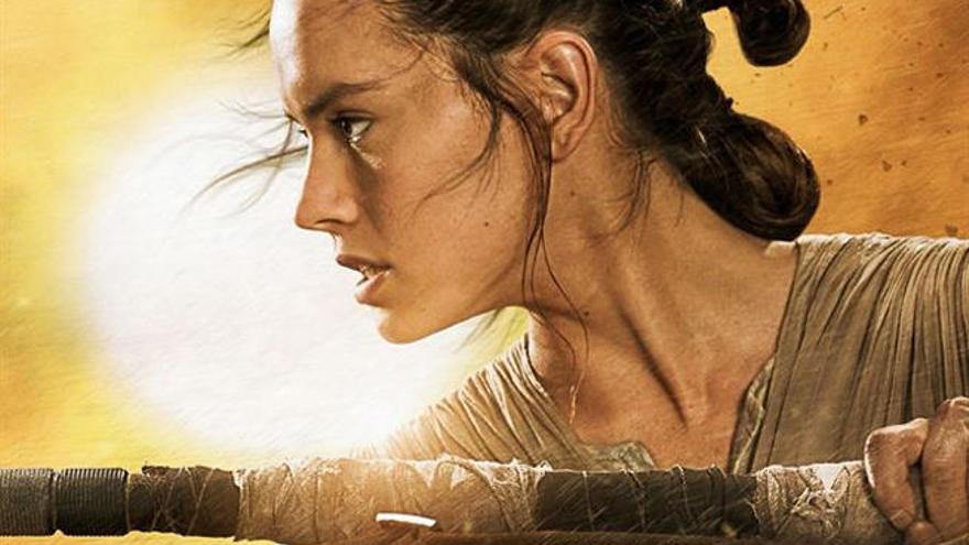 Daisy Ridley da vida a Rey en &#039;Star Wars&#039;.