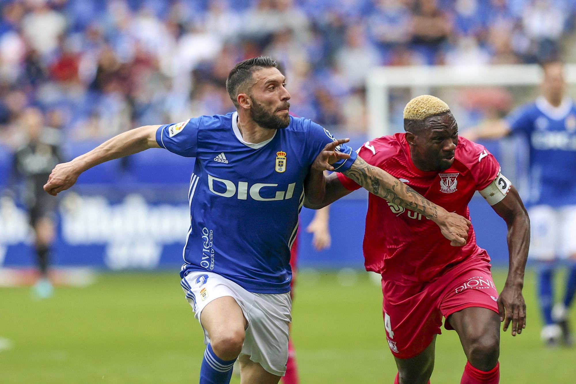 IMÁGENES: Así fue el partido entre el Oviedo y el Leganés