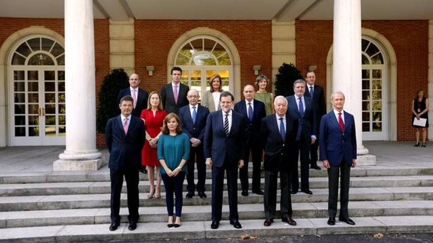 Foto de familia del Gobierno