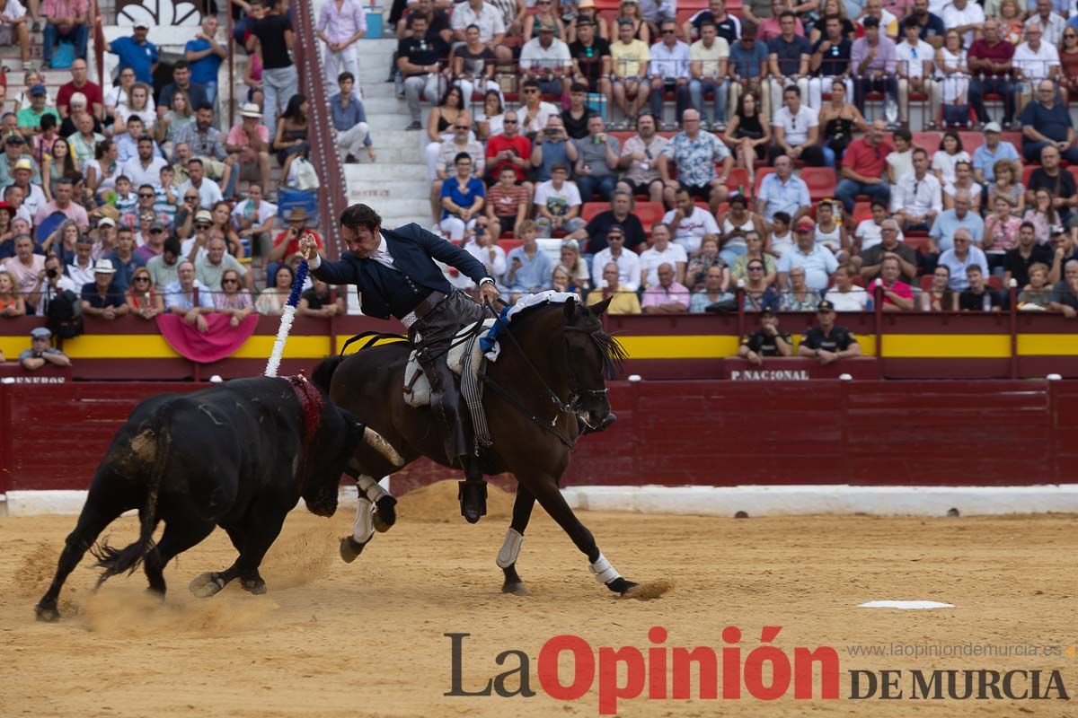 Corrida de Rejones en la Feria Taurina de Murcia (Andy Cartagena, Diego Ventura, Lea Vicens)