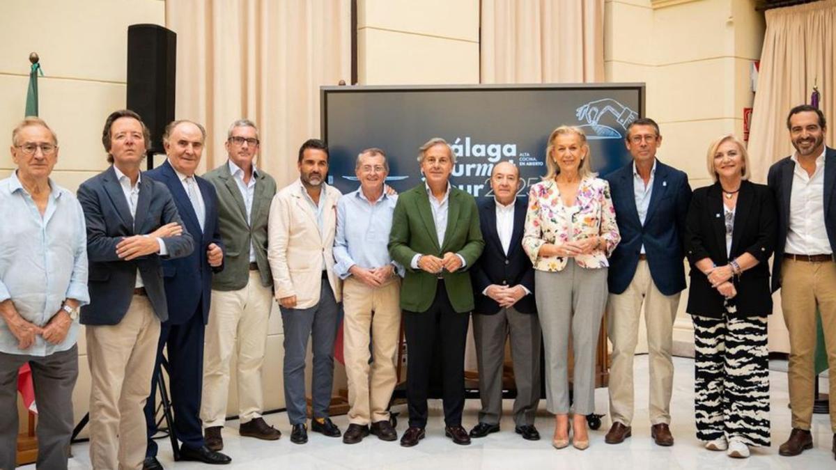 Presentación del 'Málaga Gourmet Tour'.