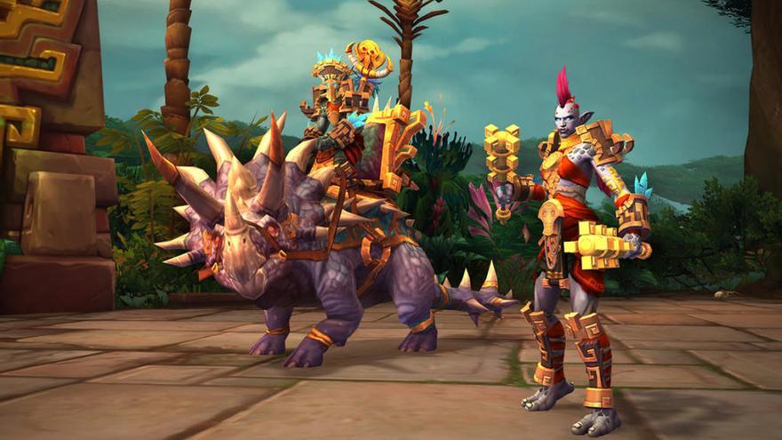 Los Trolls de Zandalari, una de las nuevas razas.