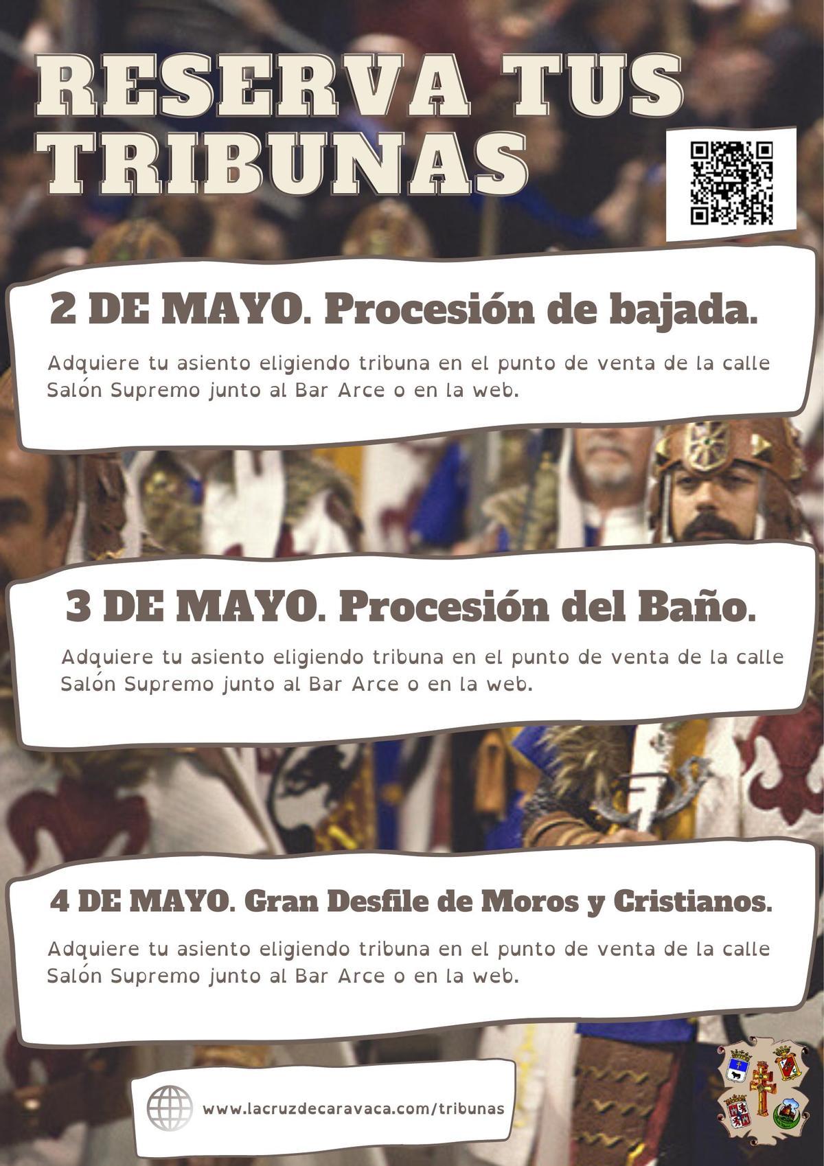 Venta de tribunas
