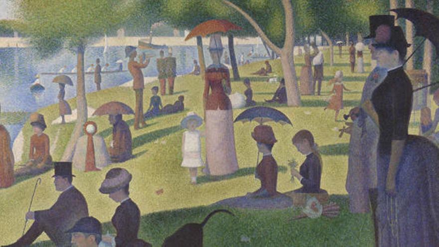 &#039;Tarde de domingo en la isla de la Grande Jatte&#039; Georges Seurat