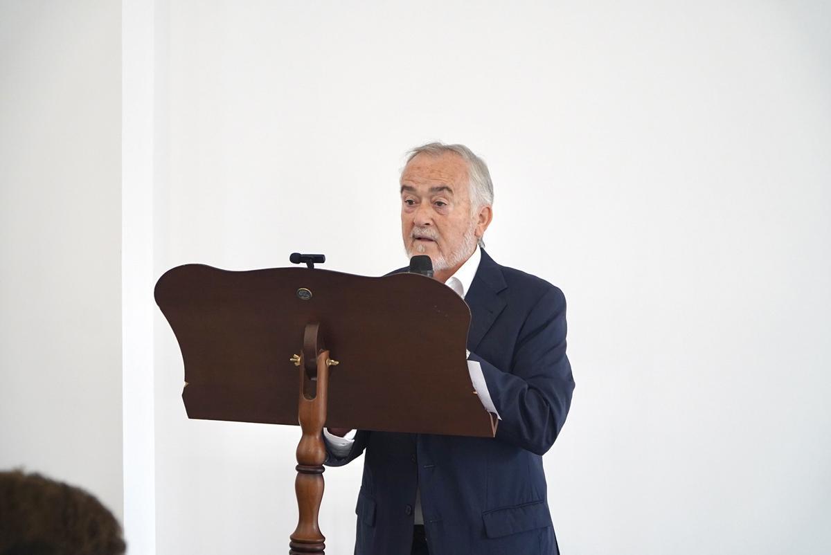 El alcalde de Tous, Cristóbal García, en un acto público.