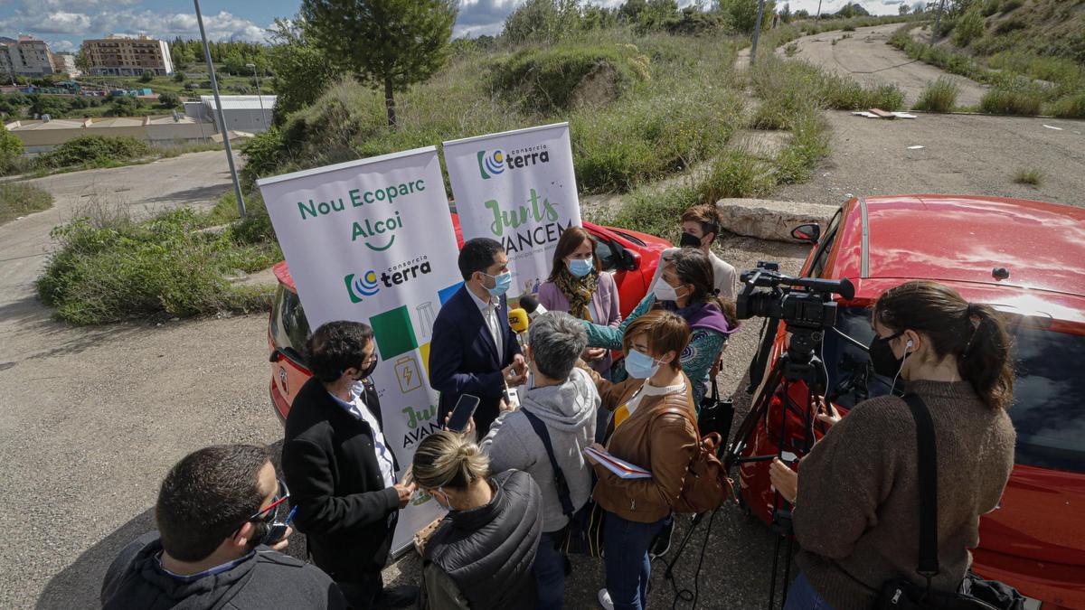 Alcoy cede al Consorcio Terra la parcela donde se creará el nuevo ecoparque en El Clérigo